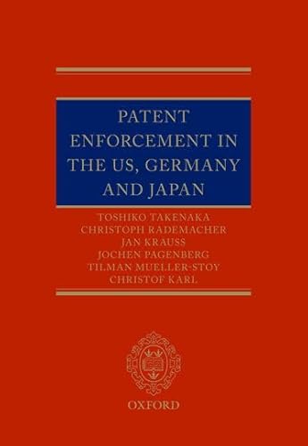 Imagen de archivo de Patent Enforcement in the Us, Germany and Japan a la venta por Revaluation Books