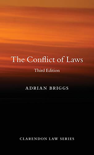 9780199679270: The Conflict of Laws