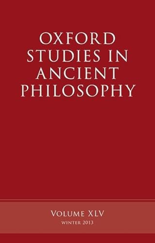 Oxford Studies In Ancient Philosophy, Volume 45