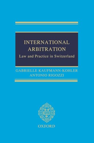 Immagine stock per International Arbitration: Law and Practice in Switzerland