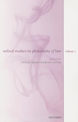 Stock image for Oxford Studies in Philosophy of Law: Volume 2: 02 for sale by WorldofBooks