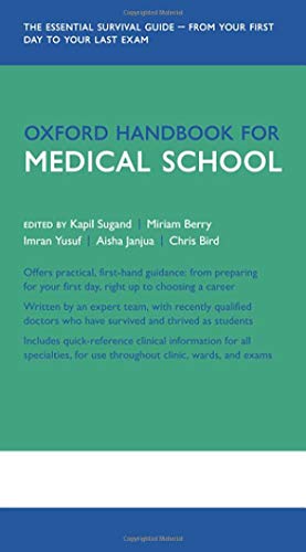 Beispielbild fr Oxford Handbook for Medical School zum Verkauf von Blackwell's