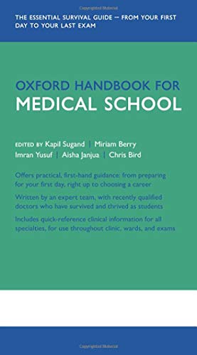 Imagen de archivo de Oxford Handbook for Medical School (Oxford Medical Handbooks) a la venta por Open Books