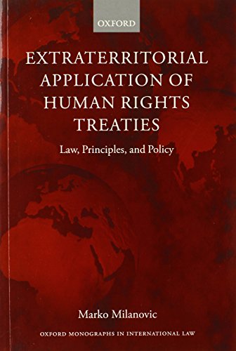 Beispielbild fr Extraterritorial Application of Human Rights Treaties: Law, Principles, and Policy zum Verkauf von Revaluation Books