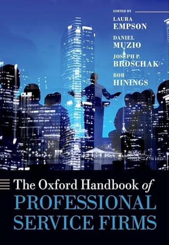 9780199682393: The Oxford Handbook of Professional Service Firms