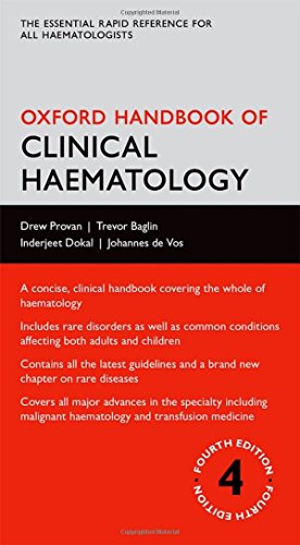 Beispielbild fr Oxford Handbook of Clinical Haematology zum Verkauf von Blackwell's