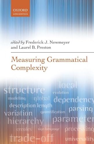 Stock image for Measuring Grammatical Complexity for sale by HPB-Red
