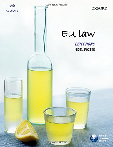 Beispielbild fr EU Law Directions (Directions series) zum Verkauf von WorldofBooks