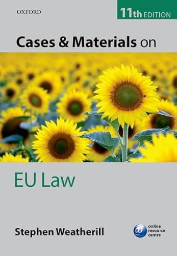 9780199685660: Cases and Materials on EU Law