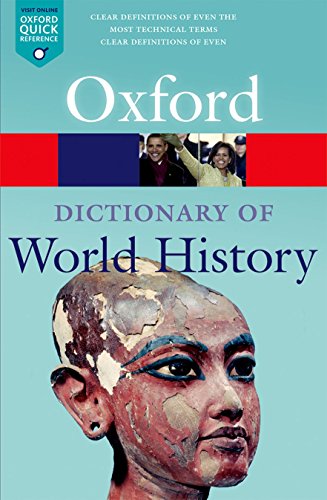9780199685691: A Dictionary of World History (Oxford Quick Reference)