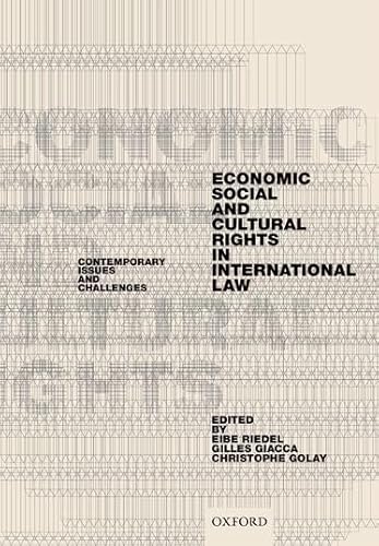 Stock image for Economic, Social, and Cultural Rights in International Law: Contemporary Issues and Challenges. for sale by Kloof Booksellers & Scientia Verlag