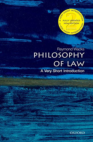 9780199687008: Philosophy of Law: A Very Short Introduction