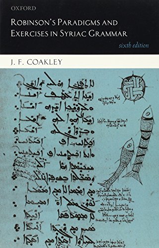 Imagen de archivo de Robinson's Paradigms and Exercises in Syriac Grammar a la venta por Chiron Media