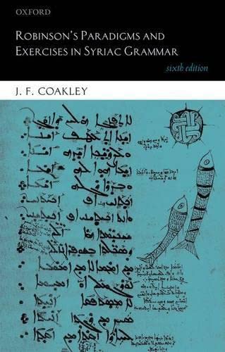 9780199687176: Robinson's Paradigms and Exercises in Syriac Grammar