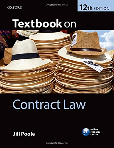9780199687220: Textbook on Contract Law