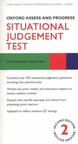 Beispielbild fr Oxford Assess and Progress: Situational Judgement Test 2/e zum Verkauf von WorldofBooks