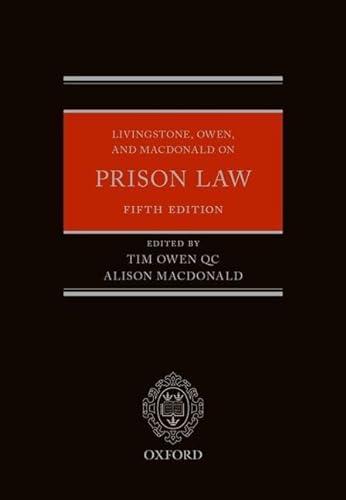 Stock image for Livingstone, Owen, and Macdonald on Prison Law for sale by Lucky's Textbooks
