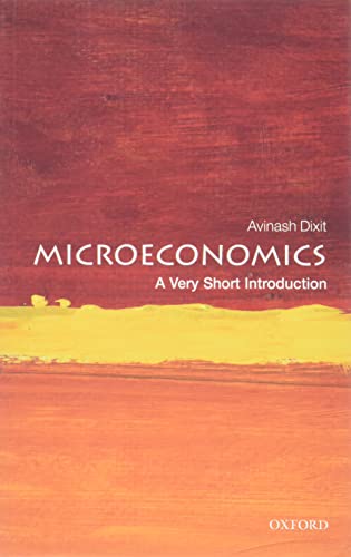 Beispielbild fr Microeconomics: a Very Short Introduction zum Verkauf von Better World Books