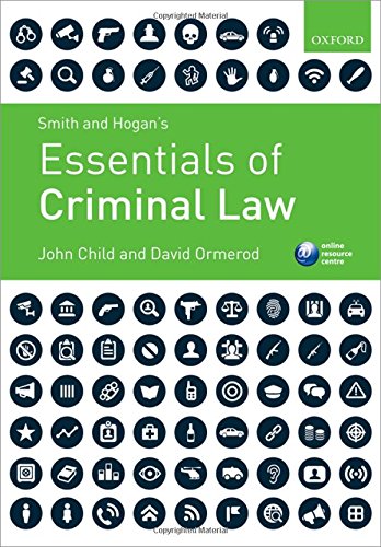 Imagen de archivo de Smith & Hogan's Essentials of Criminal Law a la venta por AwesomeBooks