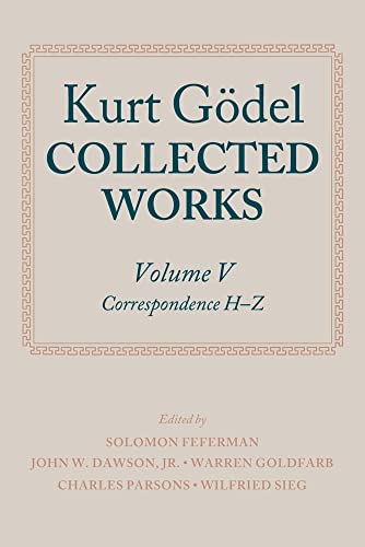 Beispielbild fr Kurt Godel: Collected Works: Vol 5 zum Verkauf von Revaluation Books