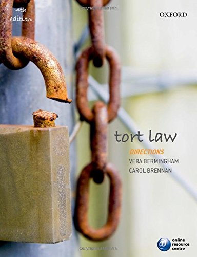 Imagen de archivo de Tort Law Directions 4/e (Directions series) a la venta por Goldstone Books