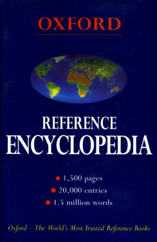 9780199690732: Oxford Reference Encyclopedia
