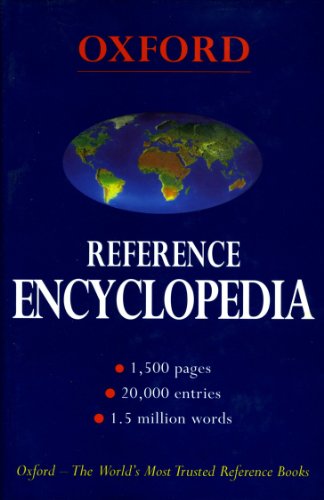 Stock image for Oxford Reference Encyclopedia for sale by AwesomeBooks