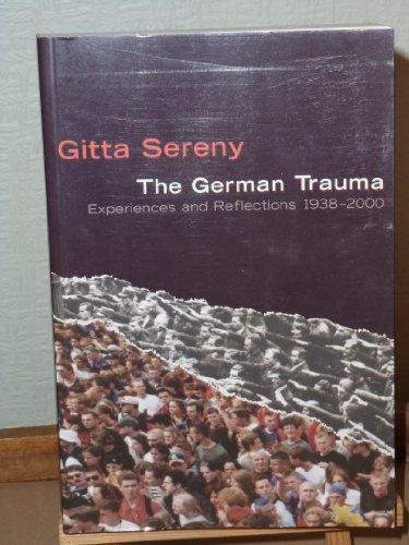Beispielbild fr The German Trauma zum Verkauf von Goldstone Books