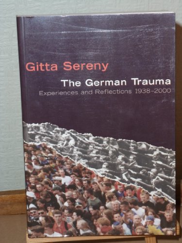 Imagen de archivo de The German Trauma a la venta por Goldstone Books