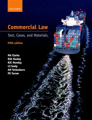 Imagen de archivo de Commercial Law: Text, Cases and Materials a la venta por AwesomeBooks