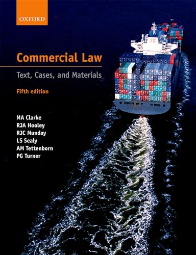 Stock image for Commercial Law: Text, Cases and Materials for sale by AwesomeBooks