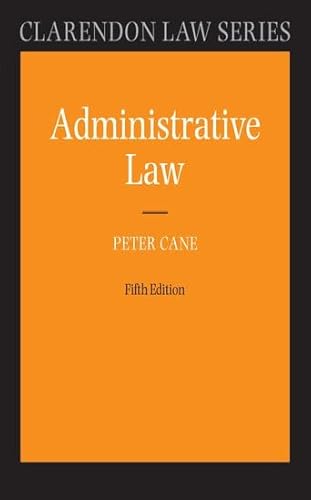 Stock image for Administrative Law for sale by Revaluation Books