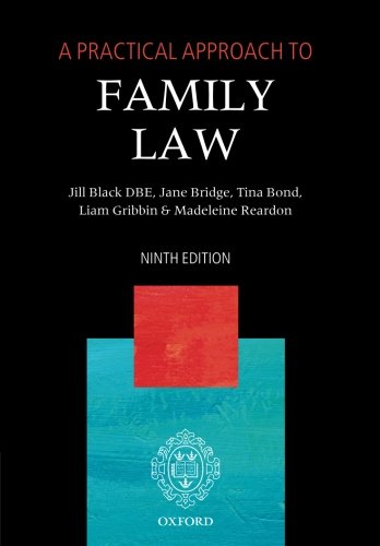 Stock image for A Practical Approach to Family Law (PBlack DBE, The Right Honourable for sale by Iridium_Books