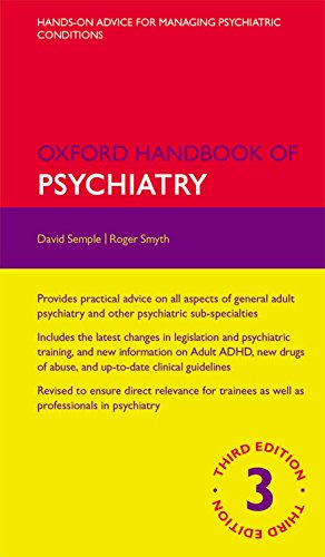 Stock image for Oxford Handbook of Psychiatry (Oxford Medical Handbooks) for sale by SecondSale