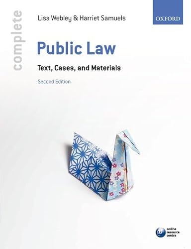 Beispielbild fr Complete Public Law zum Verkauf von MusicMagpie