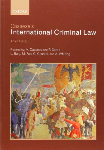 Beispielbild fr Cassese's International Criminal Law zum Verkauf von Blackwell's