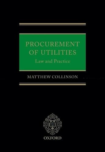 9780199695966: Procurement of Utilities: Law and Practice