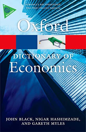 Imagen de archivo de A Dictionary of Economics a la venta por Better World Books