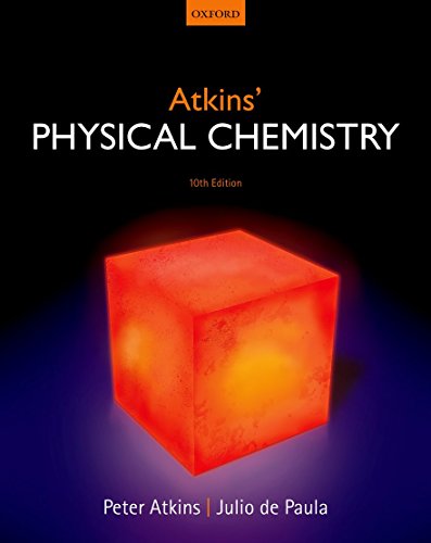 Beispielbild fr Atkins' Physical Chemistry zum Verkauf von WorldofBooks