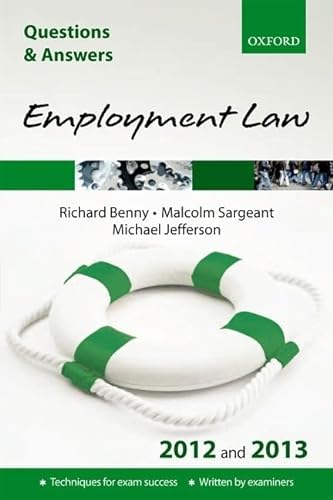 Stock image for Q&a Employment Law 2012 And 2013 for sale by Better World Books Ltd