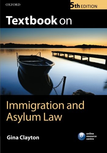 Imagen de archivo de Textbook on Immigration and Asylum Law a la venta por MusicMagpie