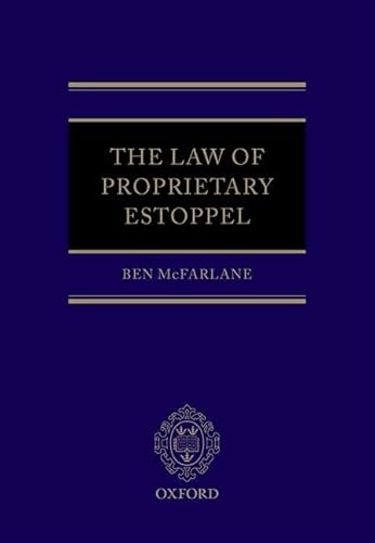 Stock image for The Law of Proprietary Estoppel for sale by Iridium_Books