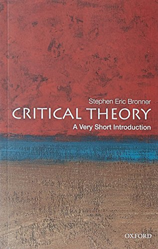 Imagen de archivo de Critical Theory: A Very Short Introduction a la venta por SecondSale