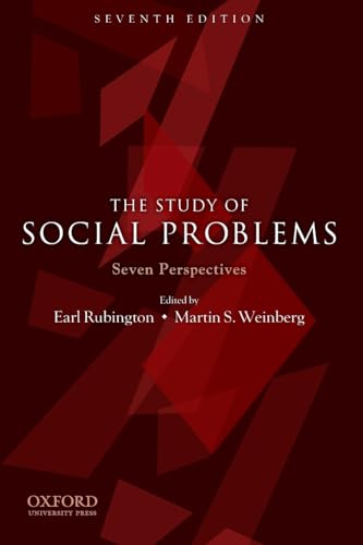 Beispielbild fr The Study of Social Problems: Seven Perspectives zum Verkauf von Textbooks_Source