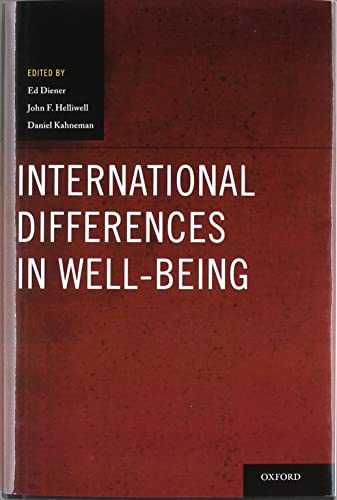 9780199732739: INTERNATIONAL DIFFERENCES WELL-BEING C (Oxford Positive Psychology Series)