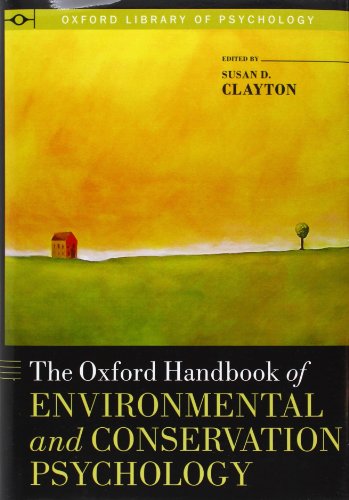 Imagen de archivo de The Oxford Handbook of Environmental and Conservation Psychology a la venta por Better World Books