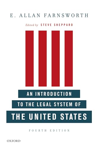 Imagen de archivo de An Introduction to the Legal System of the United States, Fourth Edition a la venta por BooksRun
