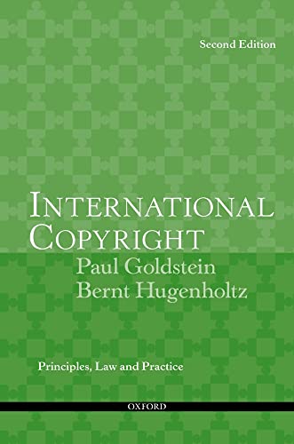 Stock image for International copyright : principles, law, and practice. for sale by Kloof Booksellers & Scientia Verlag