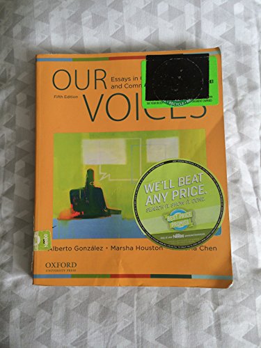 Beispielbild fr Our Voices: Essays in Culture, Ethnicity, and Communication zum Verkauf von Goodwill of Colorado