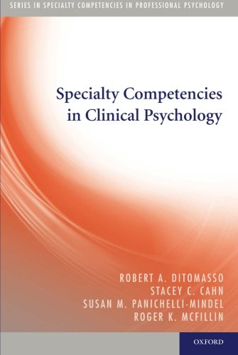 Stock image for Specialty Competencies in Clinical Psychology for sale by ThriftBooks-Atlanta